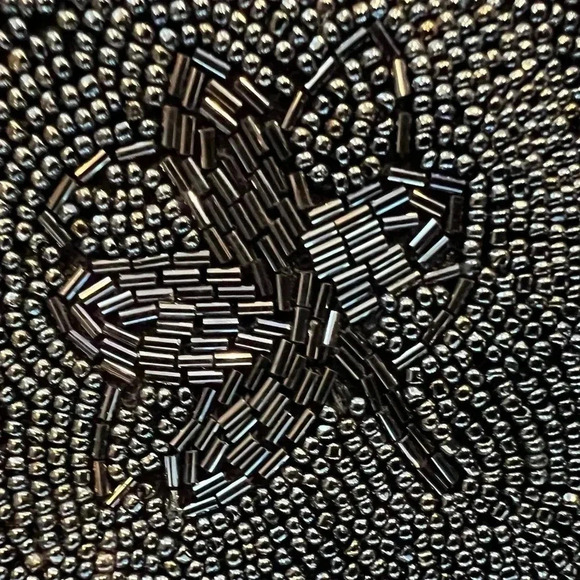 VINTAGE: Jill Empress | handmade beaded small clutch. - Picture 6 of 12